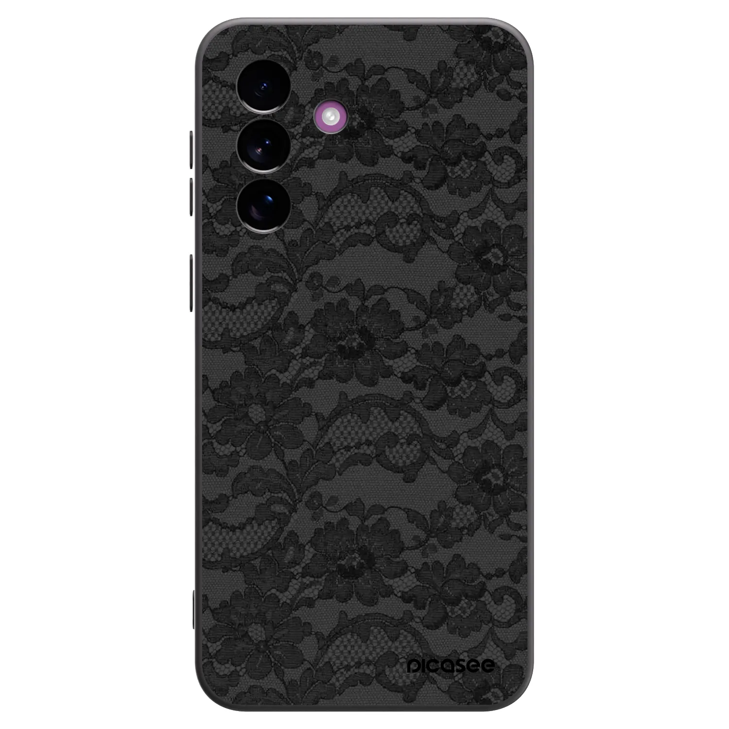 Picasee silikonski črni ovitek za Samsung Galaxy A37 - Dark Elegance