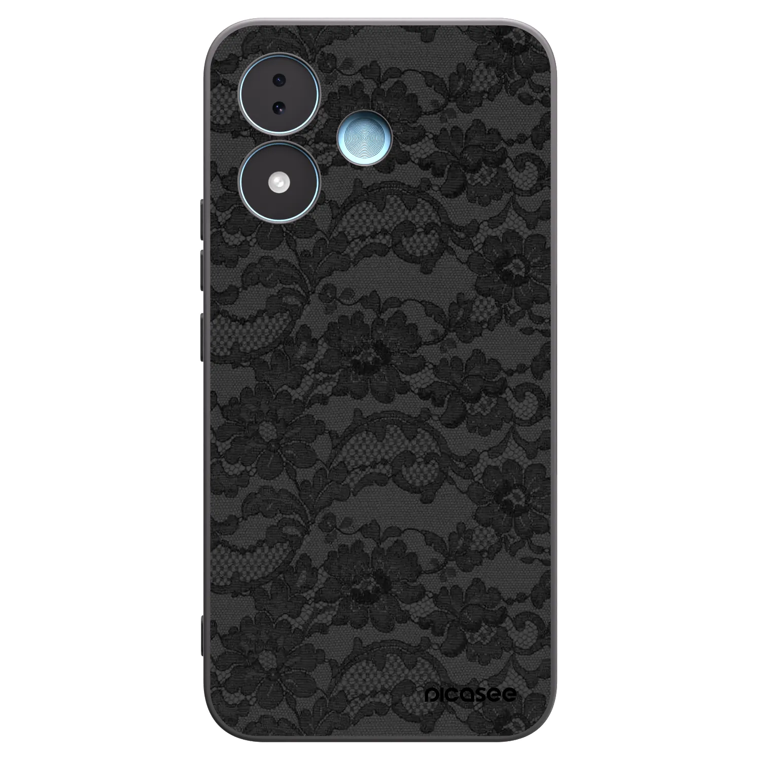Picasee silikonski črni ovitek za Xiaomi Redmi Note 17 5G - Dark Elegance