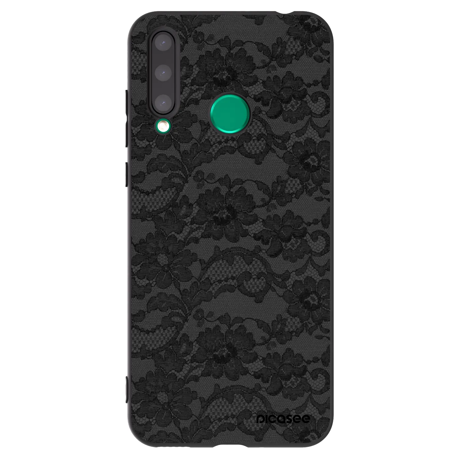 Picasee silikonski črni ovitek za Honor 20 Lite - Dark Elegance