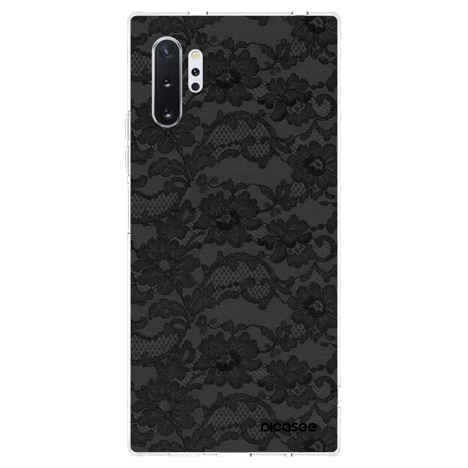 Picasee silikonski prozorni ovitek za Samsung Galaxy Note 10+ N975F - Dark Elegance