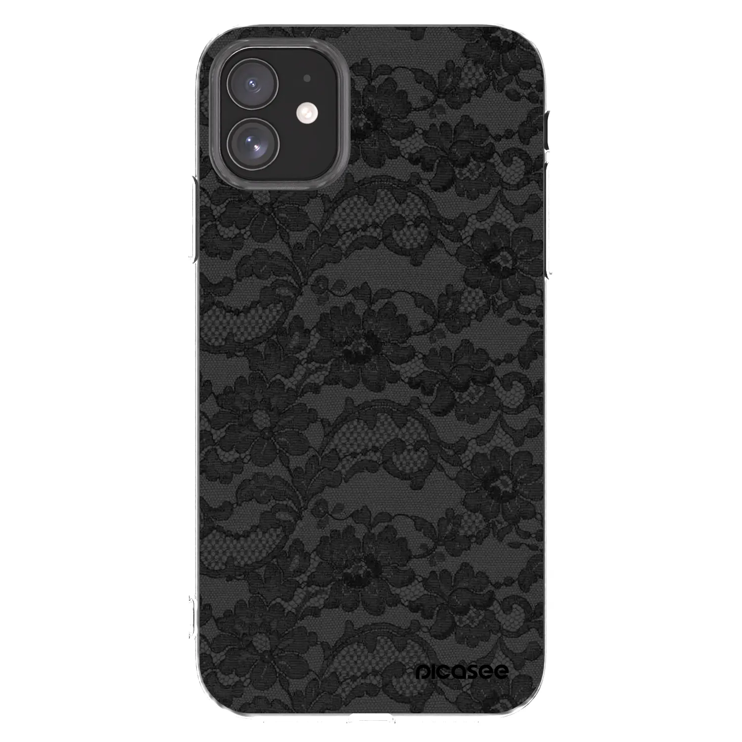 Picasee silikonski prozorni ovitek za Apple iPhone 11 - Dark Elegance