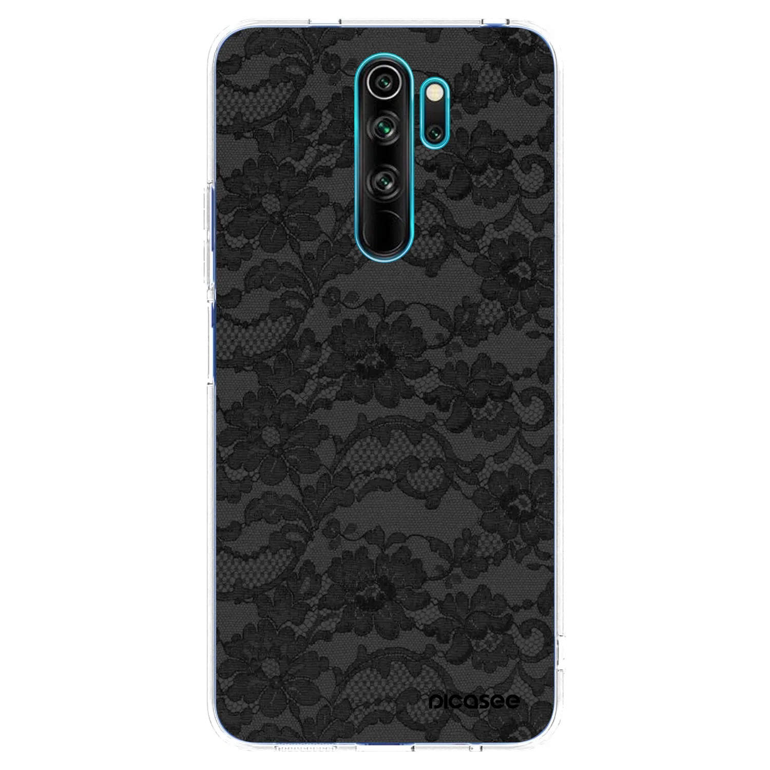 Picasee silikonski prozorni ovitek za Xiaomi Redmi Note 8 Pro - Dark Elegance
