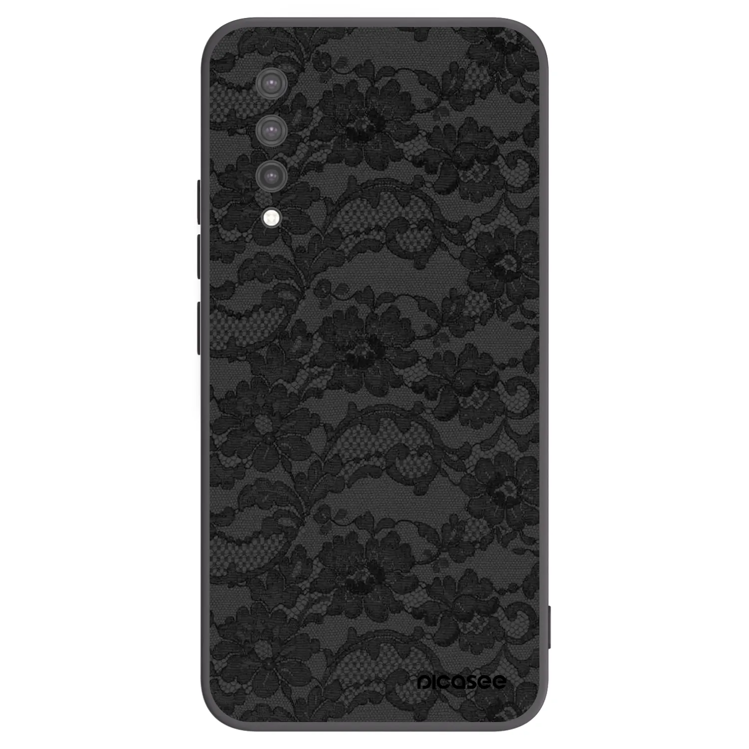 Picasee silikonski črni ovitek za Xiaomi Mi 9 Lite - Dark Elegance