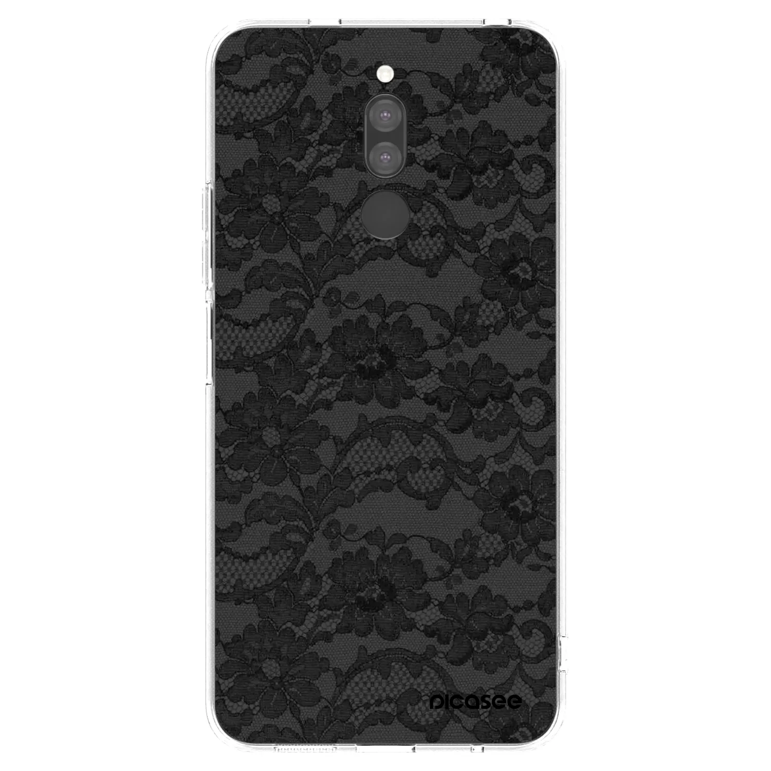 Picasee silikonski prozorni ovitek za Xiaomi Redmi 8 - Dark Elegance