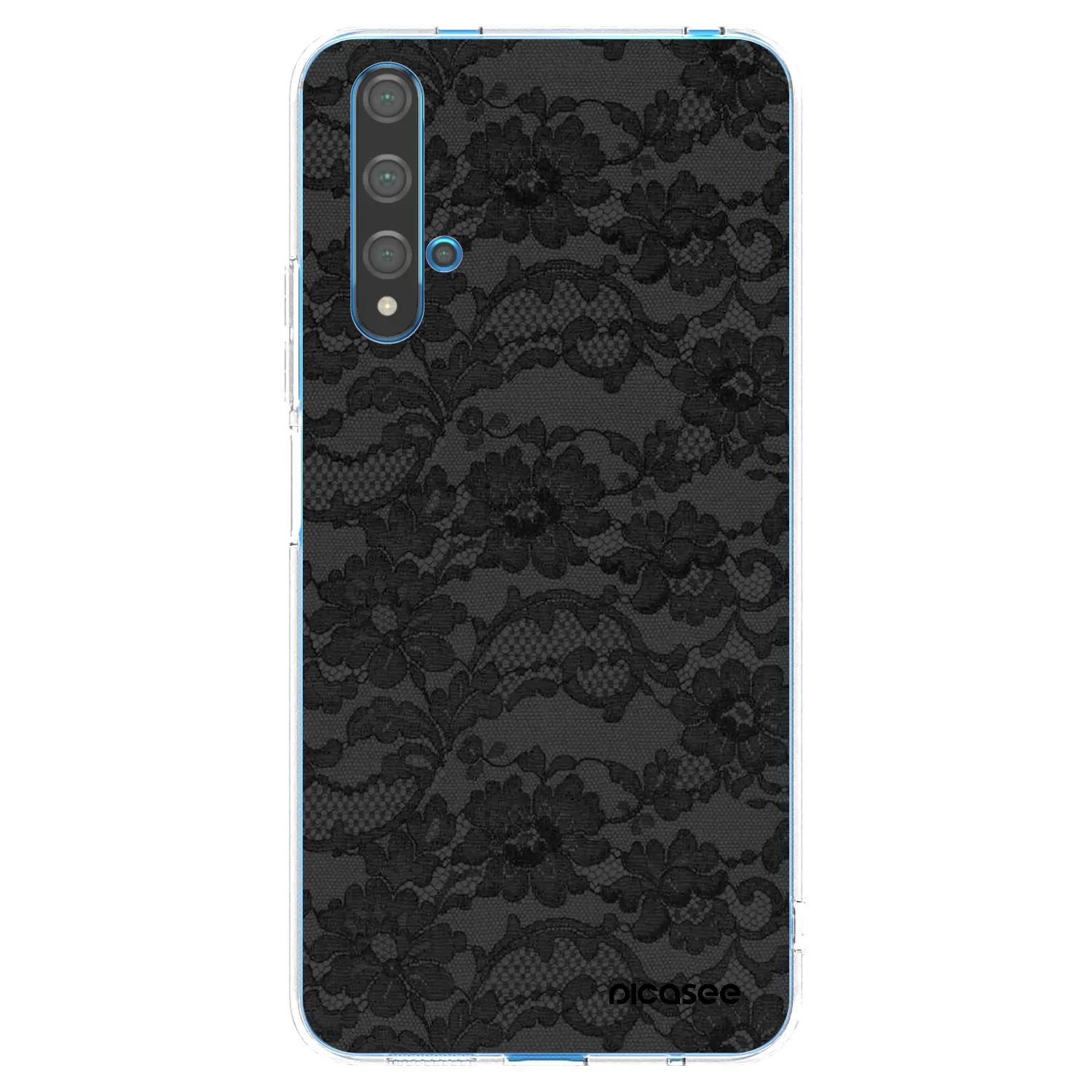 Picasee silikonski prozorni ovitek za Huawei Nova 5T - Dark Elegance