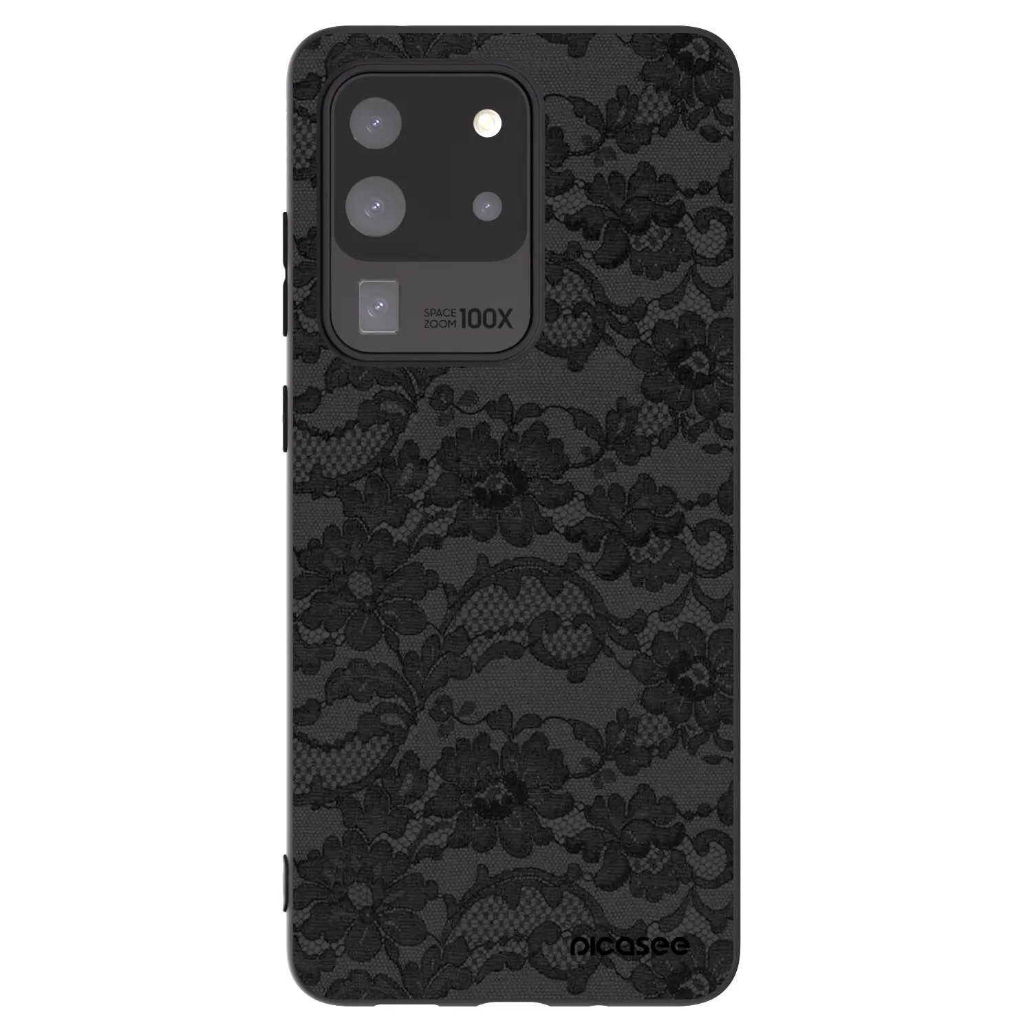 Picasee silikonski črni ovitek za Samsung Galaxy S20 Ultra 5G G988F - Dark Elegance