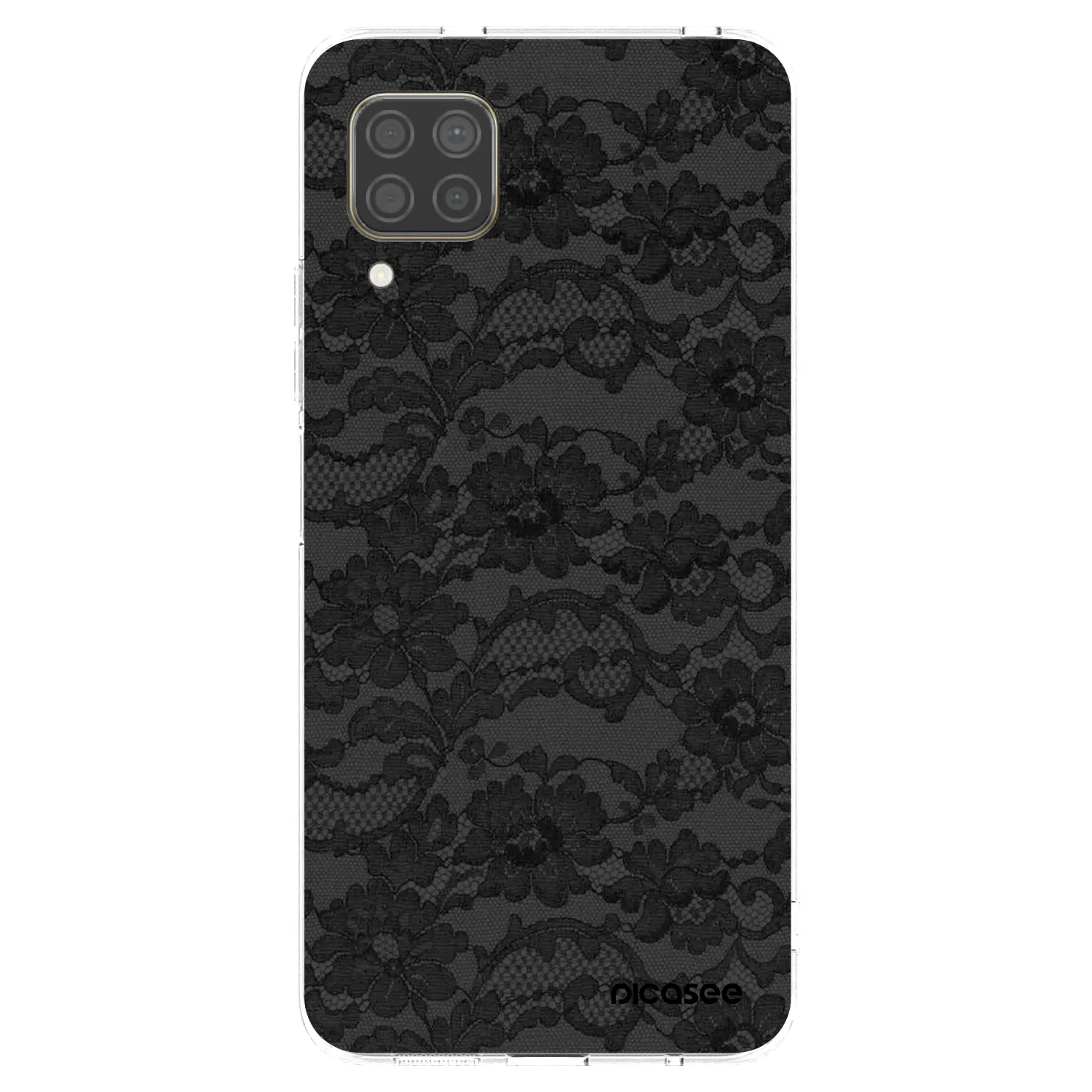 Picasee silikonski prozorni ovitek za Huawei P40 Lite - Dark Elegance
