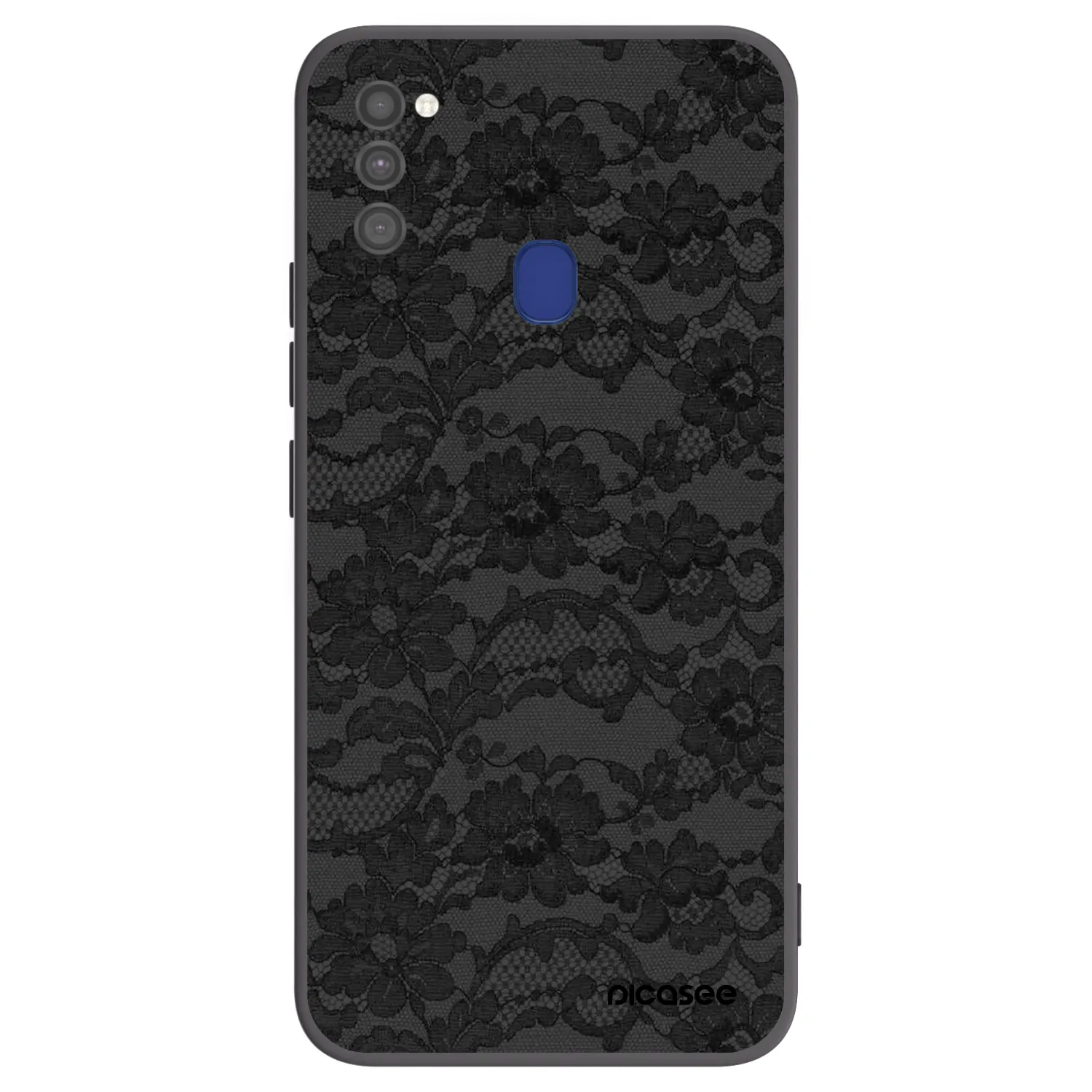 Picasee silikonski črni ovitek za Samsung Galaxy M21 M215F - Dark Elegance