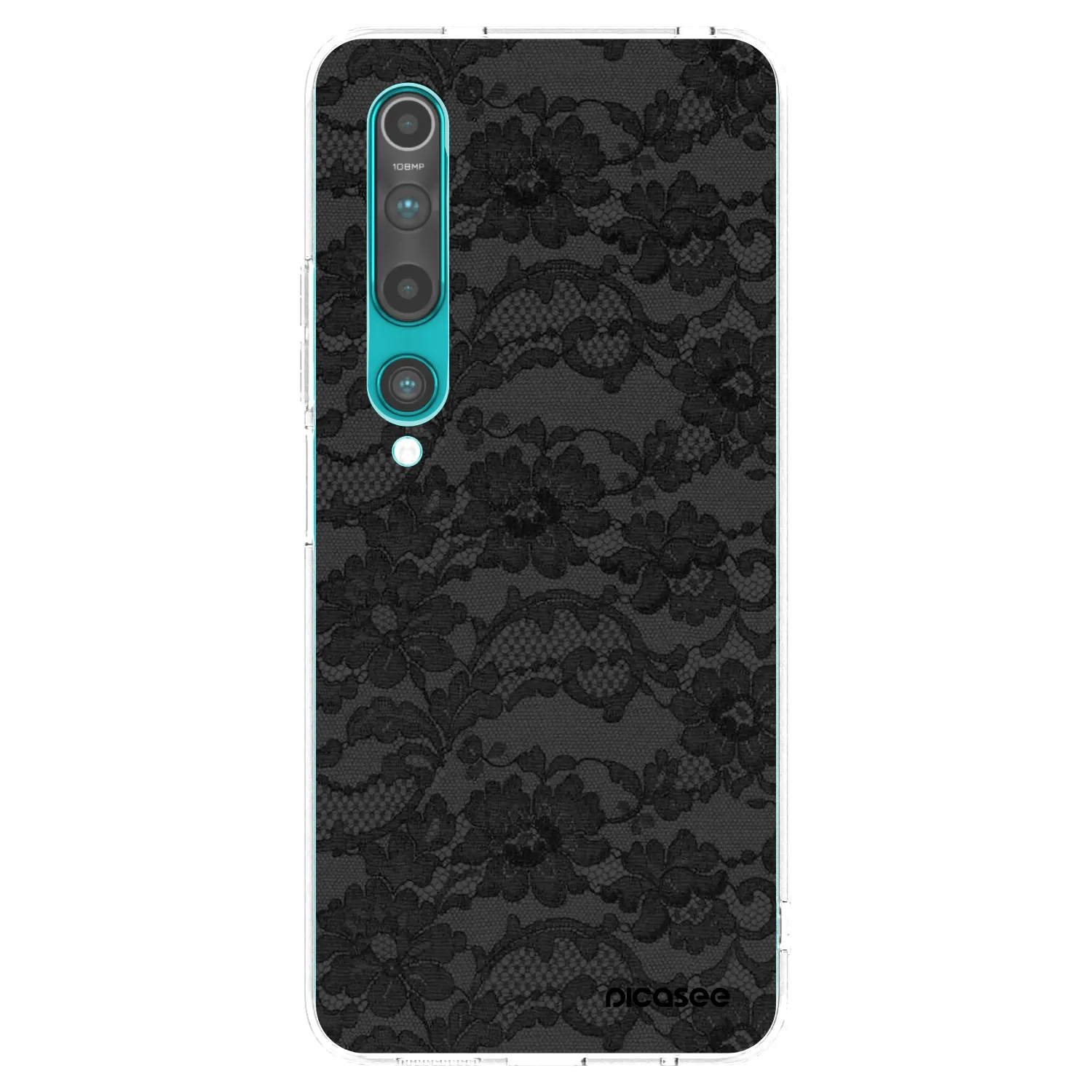 Picasee silikonski prozorni ovitek za Xiaomi Mi 10 - Dark Elegance