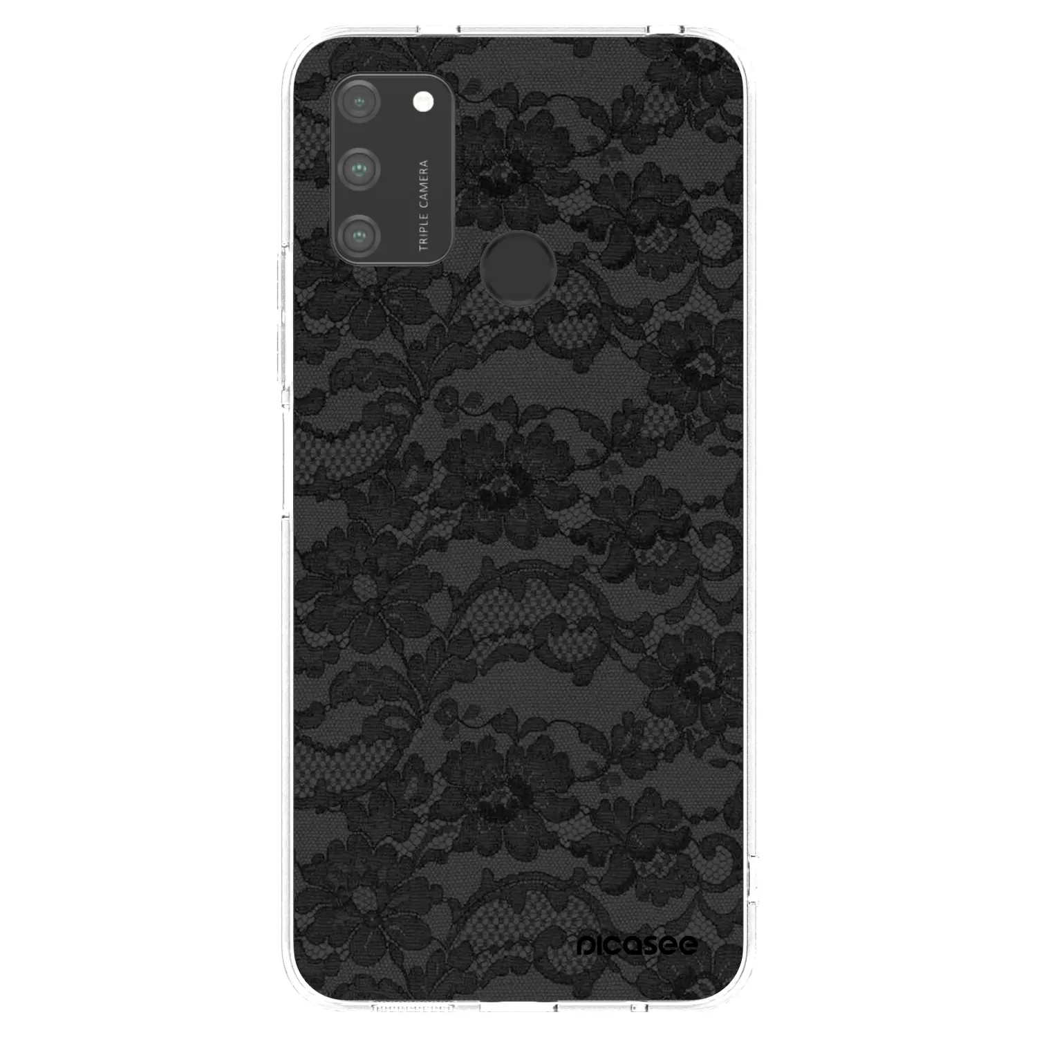 Picasee silikonski prozorni ovitek za Honor 9A - Dark Elegance