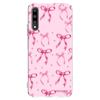 Picasee silikonski prozorni ovitek za Honor 9X Pro - Bow Aesthetic