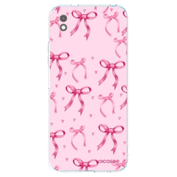 Picasee silikonski črni ovitek za Xiaomi Redmi 9A - Bow Aesthetic