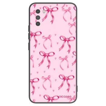 Picasee silikonski črni ovitek za Xiaomi Poco M3 - Bow Aesthetic