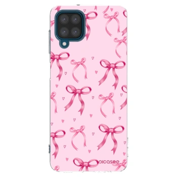 Picasee silikonski prozorni ovitek za Samsung Galaxy A12 A125F - Bow Aesthetic