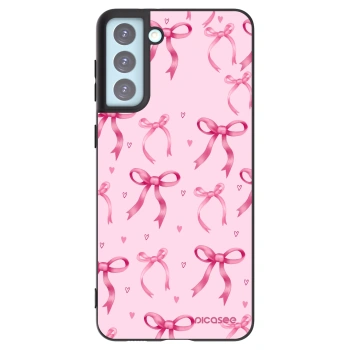 Picasee silikonski črni ovitek za Samsung Galaxy S21+ 5G G996F - Bow Aesthetic