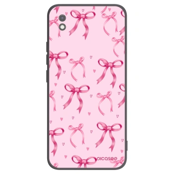 Picasee silikonski črni ovitek za Xiaomi Redmi 9AT - Bow Aesthetic