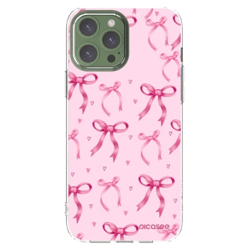 Picasee silikonski prozorni ovitek za Apple iPhone 13 Pro Max - Bow Aesthetic