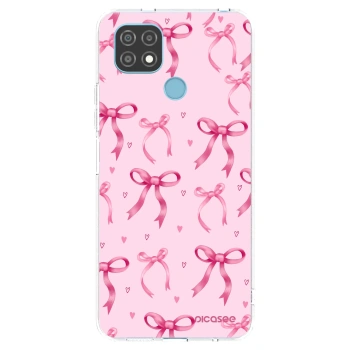 Picasee silikonski prozorni ovitek za Realme C21 - Bow Aesthetic