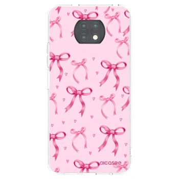 Picasee silikonski prozorni ovitek za Xiaomi Redmi Note 9T - Bow Aesthetic