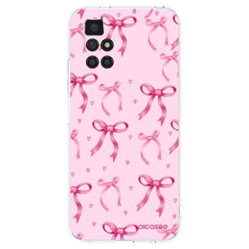 Picasee silikonski prozorni ovitek za Xiaomi Redmi 10 - Bow Aesthetic