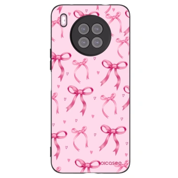 Picasee silikonski črni ovitek za Huawei Nova 8i - Bow Aesthetic