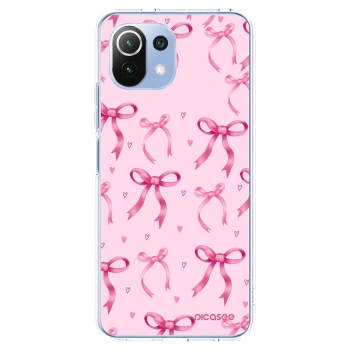 Picasee silikonski prozorni ovitek za Xiaomi 11 Lite 5G NE - Bow Aesthetic