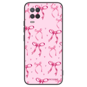 Picasee silikonski črni ovitek za Realme 8 5G - Bow Aesthetic