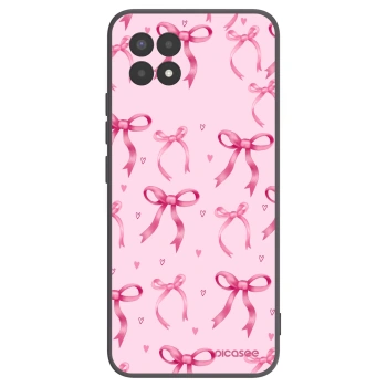 Picasee silikonski črni ovitek za Realme 8i - Bow Aesthetic