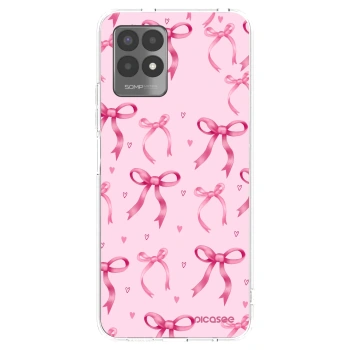 Picasee silikonski prozorni ovitek za Realme 8i - Bow Aesthetic