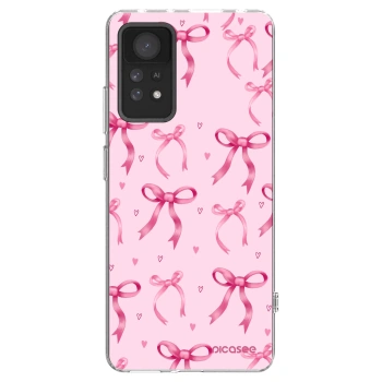 Picasee silikonski prozorni ovitek za Xiaomi Redmi Note 11 Pro 5G - Bow Aesthetic