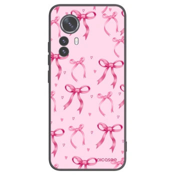 Picasee silikonski črni ovitek za Xiaomi 12 Pro - Bow Aesthetic
