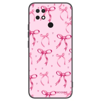 Picasee silikonski črni ovitek za Xiaomi Redmi 10C - Bow Aesthetic
