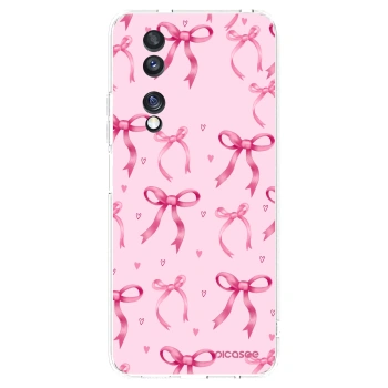 Picasee silikonski prozorni ovitek za Honor 70 - Bow Aesthetic