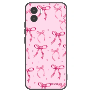 Picasee silikonski črni ovitek za Xiaomi Redmi A1 - Bow Aesthetic
