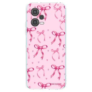 Picasee silikonski prozorni ovitek za Xiaomi Poco X5 - Bow Aesthetic