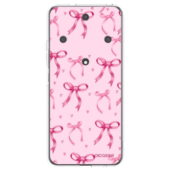Picasee silikonski prozorni ovitek za Honor Magic5 Lite 5G - Bow Aesthetic