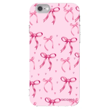 Picasee silikonski prozorni ovitek za Apple iPhone 6/6S - Bow Aesthetic