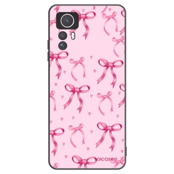 Picasee silikonski črni ovitek za Xiaomi Redmi Note 12S - Bow Aesthetic
