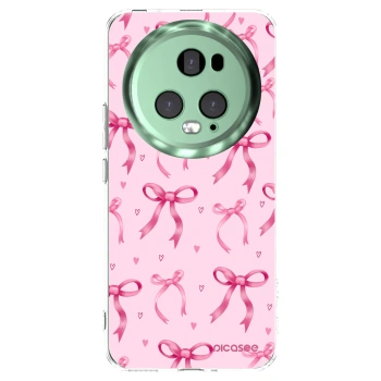 Picasee silikonski prozorni ovitek za Honor Magic5 Pro - Bow Aesthetic