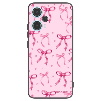 Picasee silikonski črni ovitek za Xiaomi Poco F5 - Bow Aesthetic