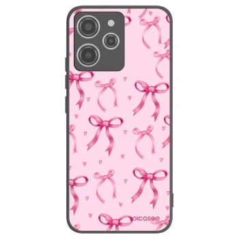 Picasee silikonski črni ovitek za Xiaomi Redmi 12 4G - Bow Aesthetic