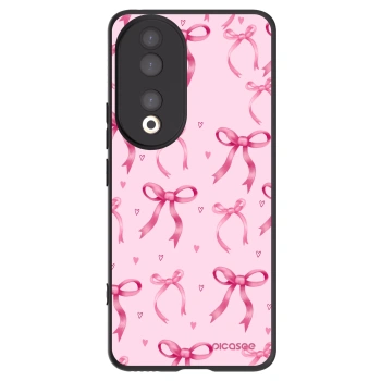 Picasee silikonski črni ovitek za Honor 90 5G - Bow Aesthetic