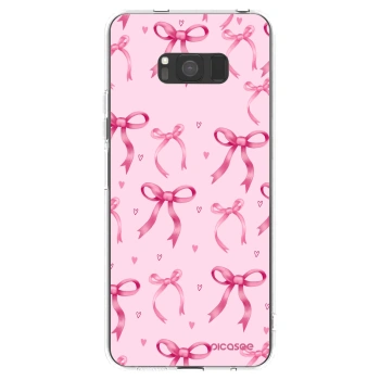 Picasee silikonski prozorni ovitek za Samsung Galaxy A73 5G - Bow Aesthetic