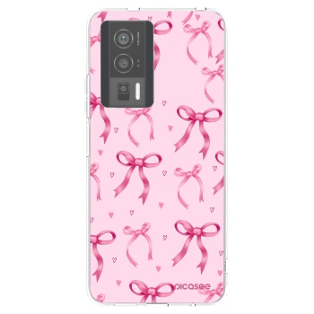 Picasee silikonski prozorni ovitek za Xiaomi Poco F5 Pro 5G - Bow Aesthetic