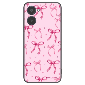 Picasee silikonski črni ovitek za Realme 10 4G - Bow Aesthetic