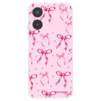 Picasee silikonski prozorni ovitek za Realme 10 4G - Bow Aesthetic