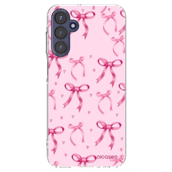 Picasee silikonski prozorni ovitek za Samsung Galaxy A15 A155F 4G - Bow Aesthetic