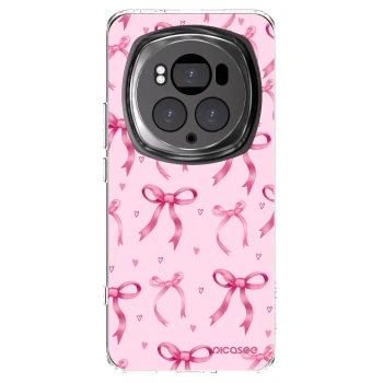 Picasee silikonski prozorni ovitek za Honor Magic6 Pro - Bow Aesthetic