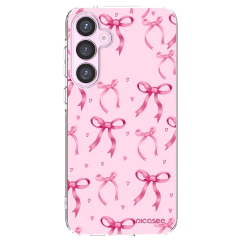 Picasee silikonski prozorni ovitek za Samsung Galaxy A55 5G A556B - Bow Aesthetic