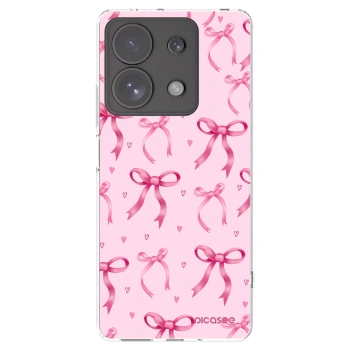 Picasee silikonski prozorni ovitek za Xiaomi Redmi Note 13 Pro 4G - Bow Aesthetic